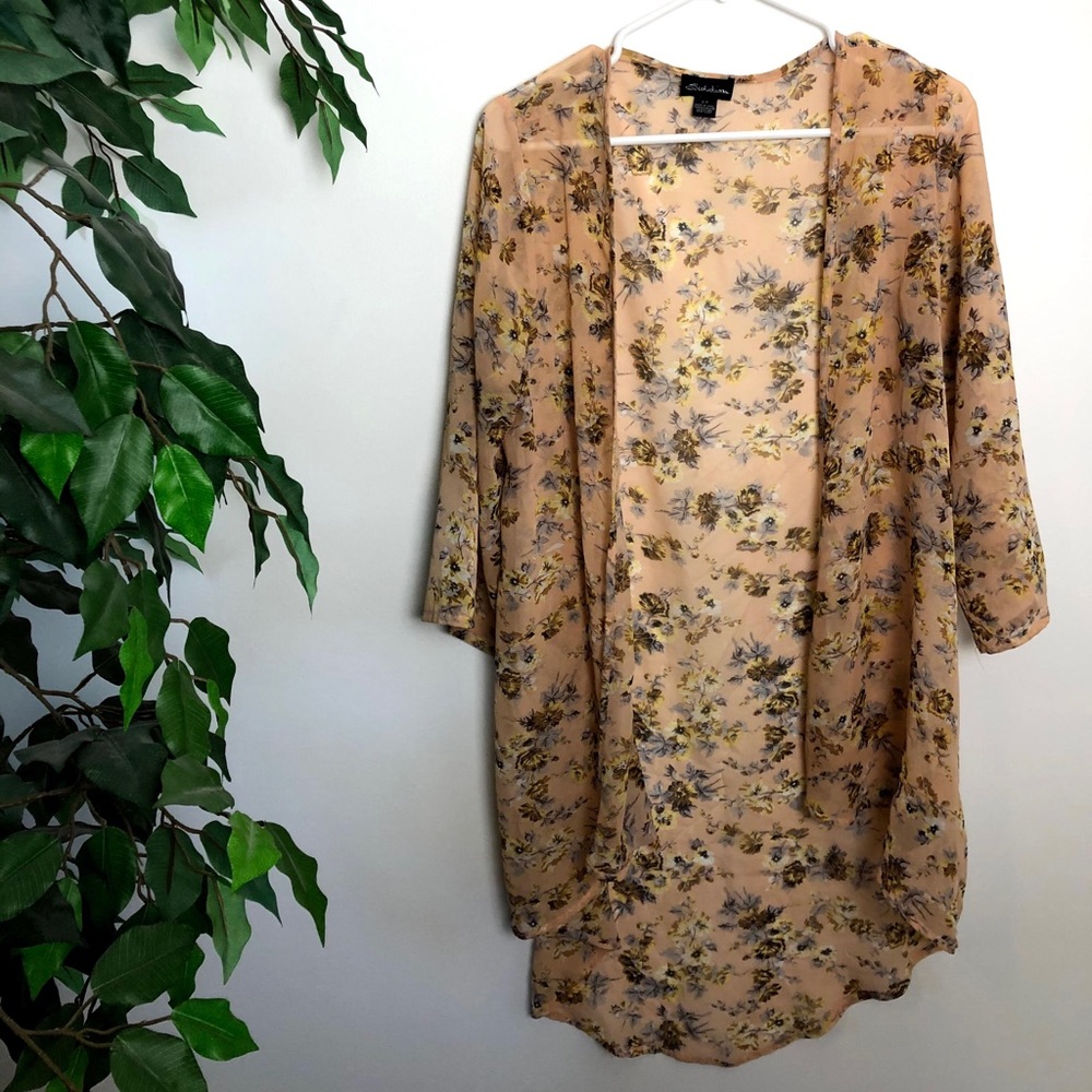 Floral kimono